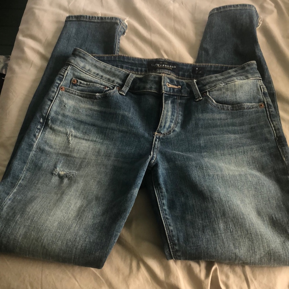 Gently used Lucky jeans